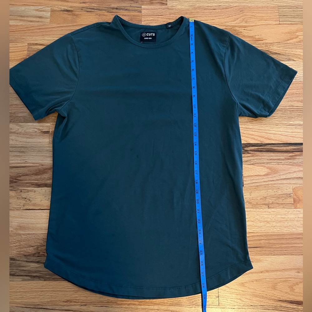 Cuts Clothing Men's Short Sleeve Tee Curve Hem